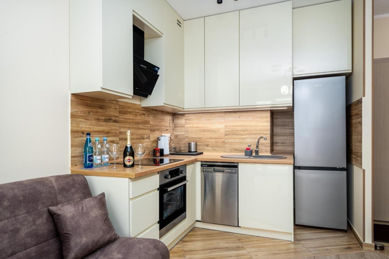 Warsaw Apartments White Exterior foto